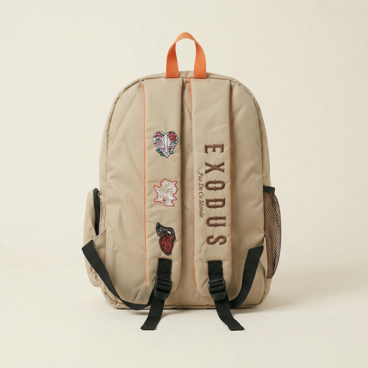 Embroidered Amour Backpack