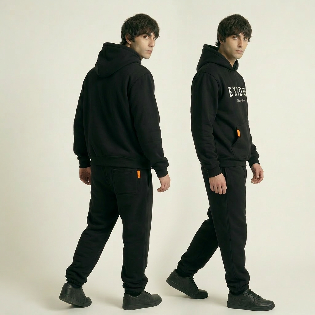 Embroidered Ultra Heavy Lourde Tracksuit