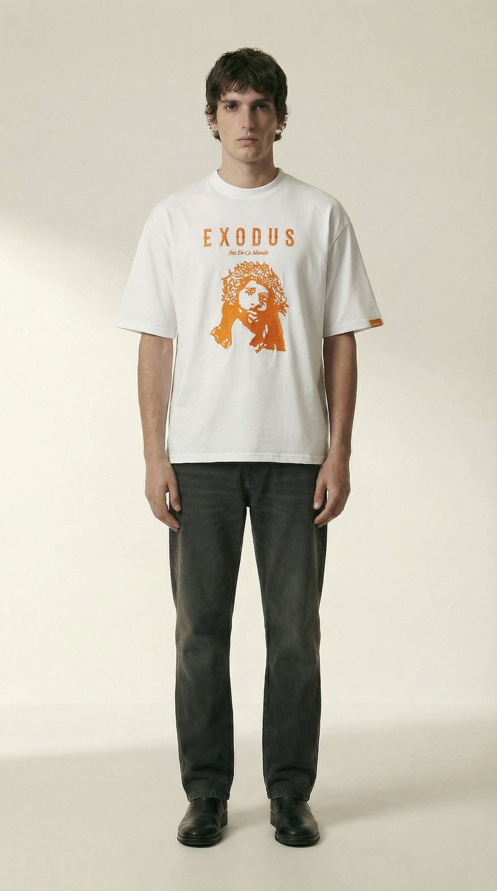 Embroidered Pouvoir T Shirt