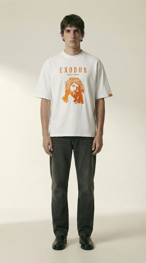 Embroidered Pouvoir T Shirt