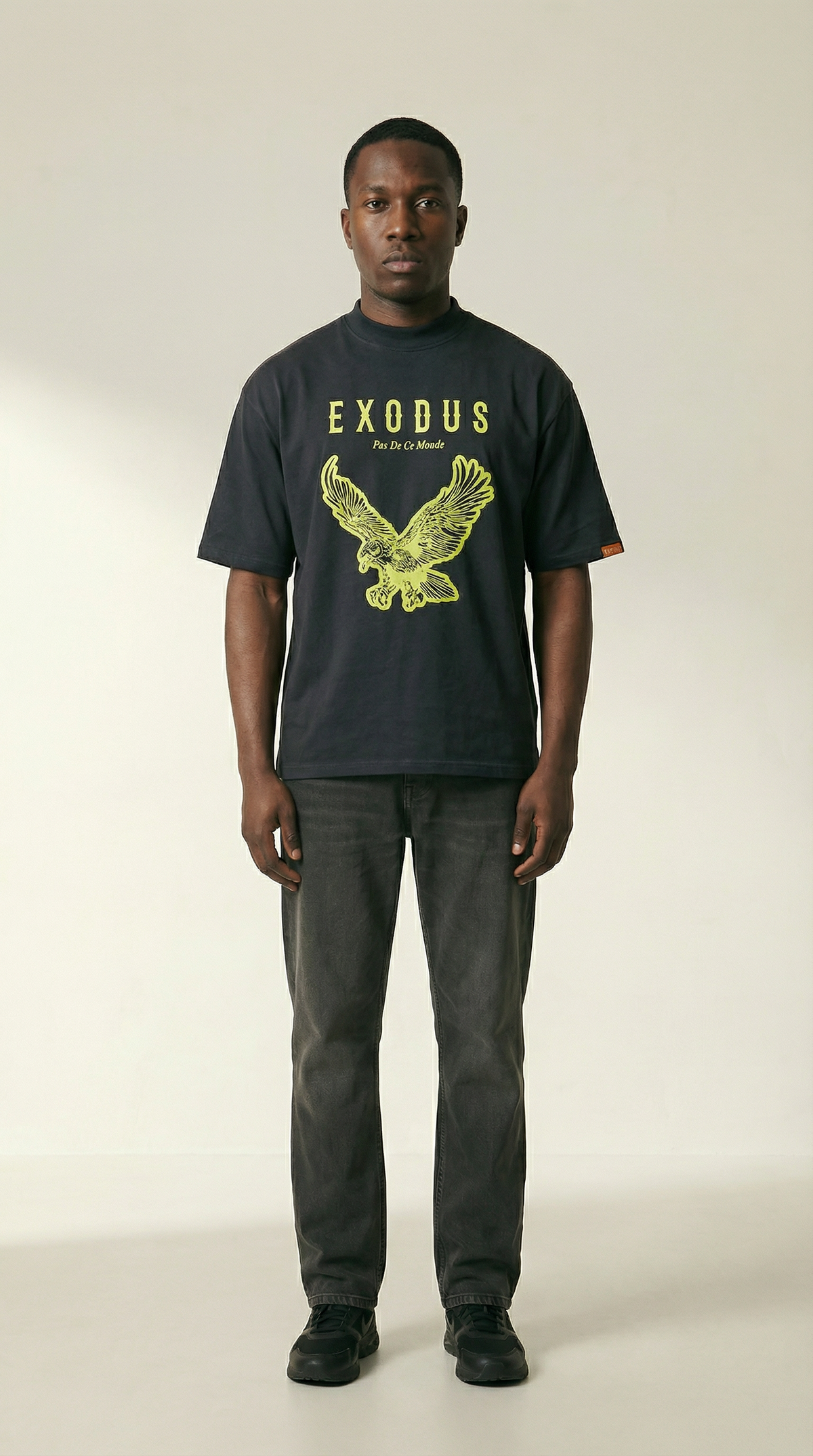 Embroidered Pouvoir T Shirt