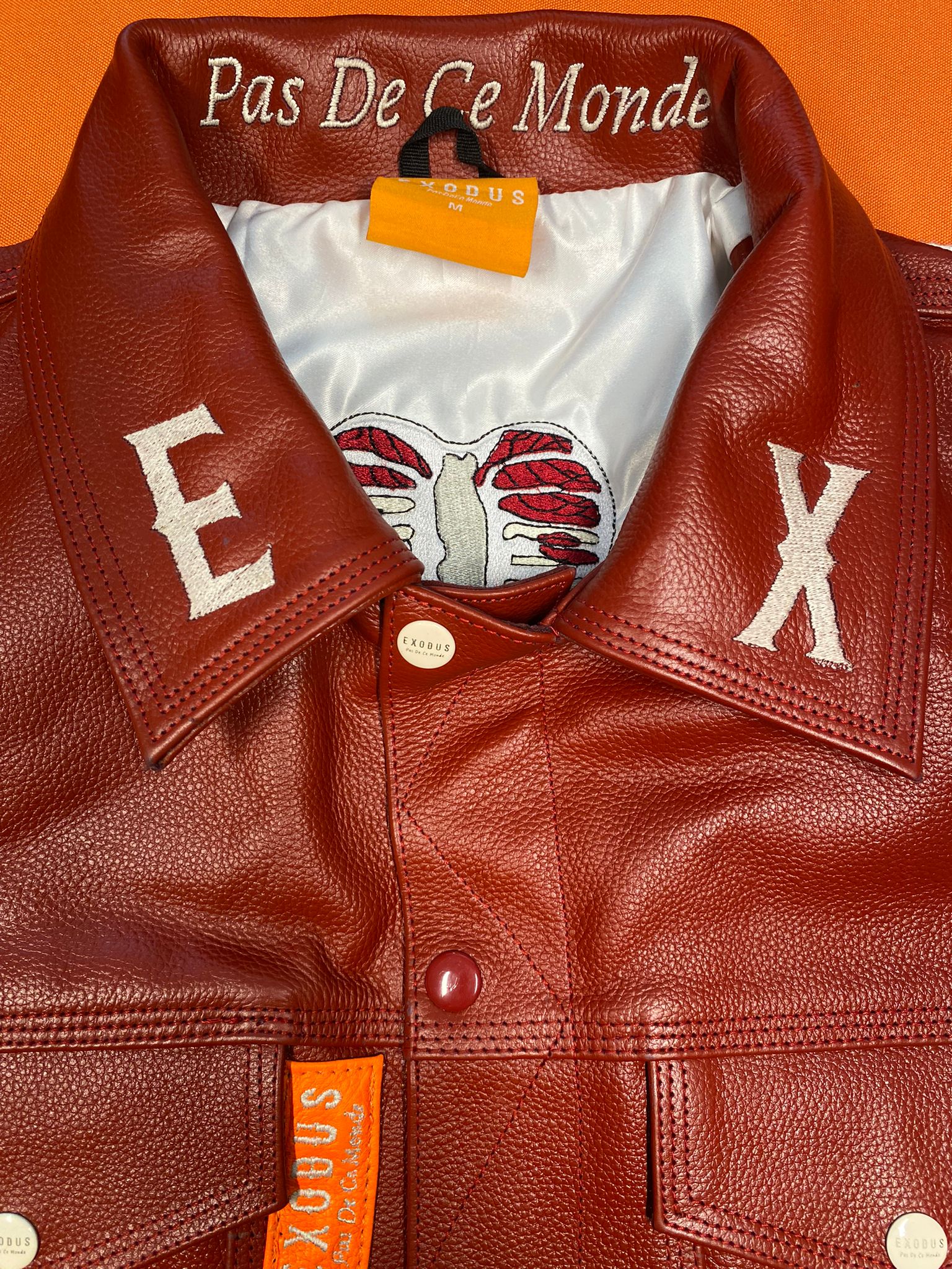 Exodus Audace Embroidered Leather