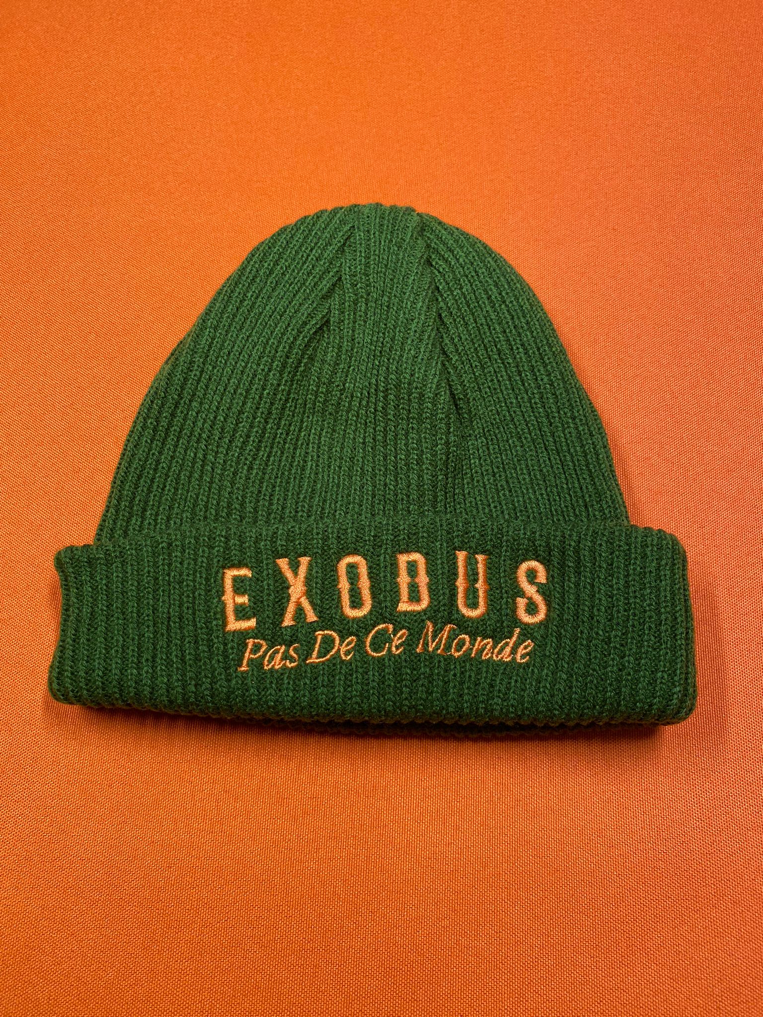 Clothing and accessories from Exodus Pas De Ce Monde – unisex streetwear including t-shirts, jackets, sunglasses, jewelry, bags, and headwear designed for everyday wear and bold urban fashion.