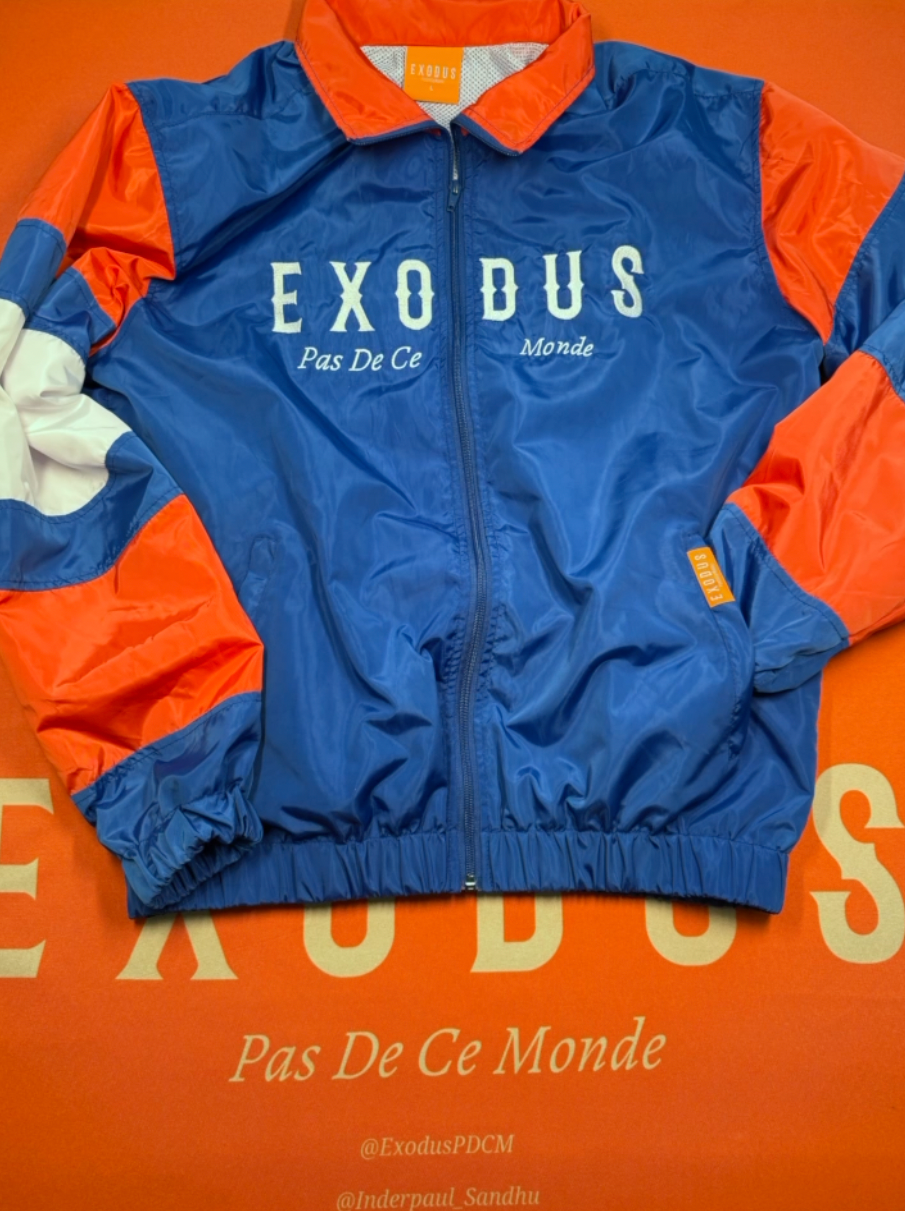 Clothing and accessories from Exodus Pas De Ce Monde – unisex streetwear including t-shirts, jackets, sunglasses, jewelry, bags, and headwear designed for everyday wear and bold urban fashion.