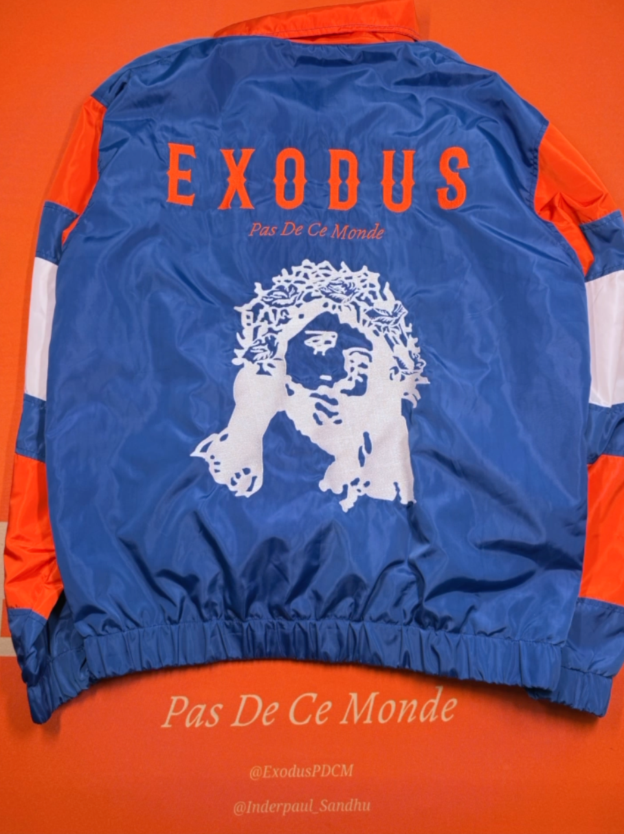 Clothing and accessories from Exodus Pas De Ce Monde – unisex streetwear including t-shirts, jackets, sunglasses, jewelry, bags, and headwear designed for everyday wear and bold urban fashion.