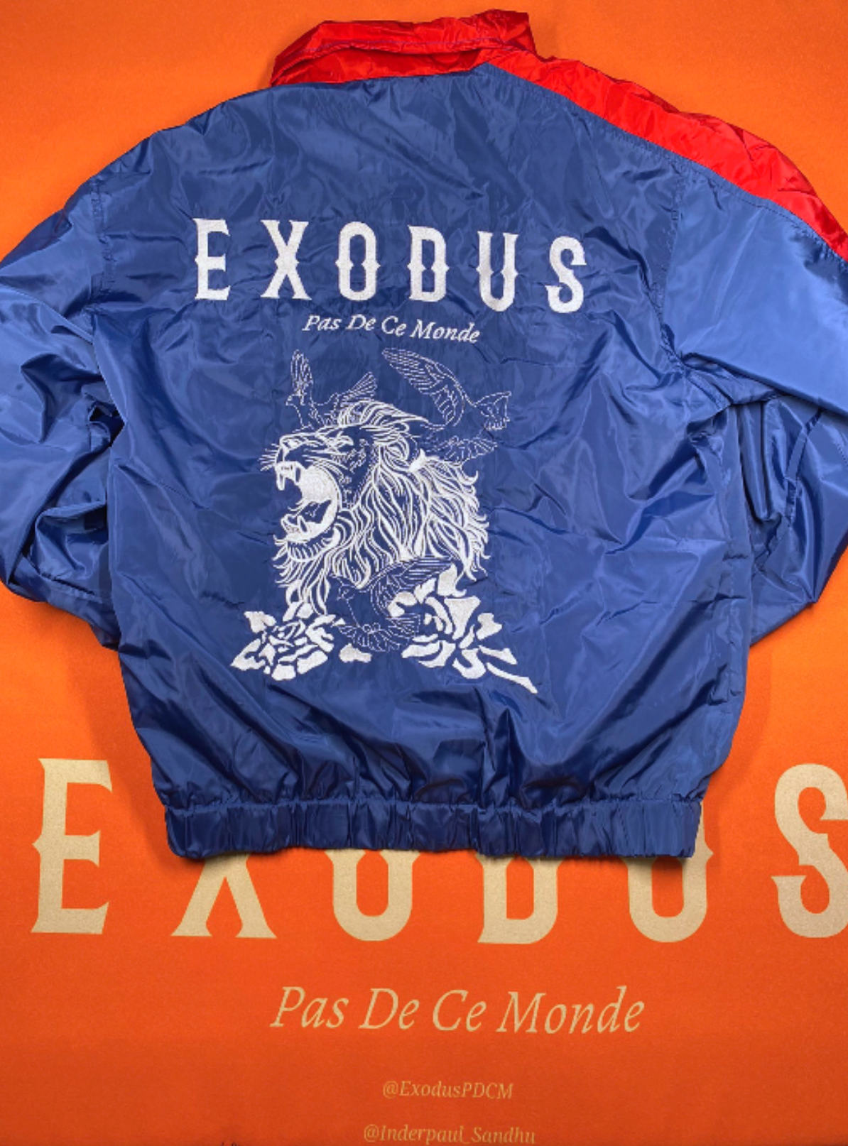 Clothing and accessories from Exodus Pas De Ce Monde – unisex streetwear including t-shirts, jackets, sunglasses, jewelry, bags, and headwear designed for everyday wear and bold urban fashion.
